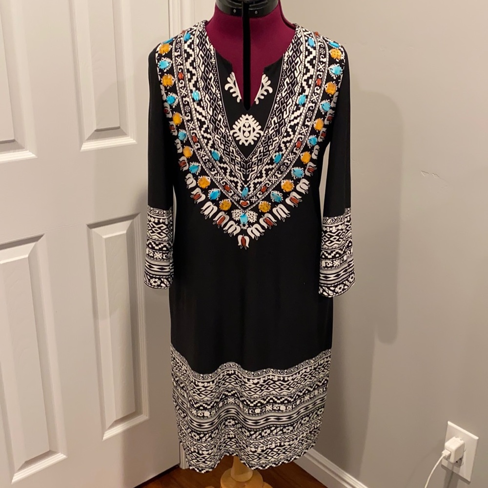 Chico’s jeweled Dress Size 10